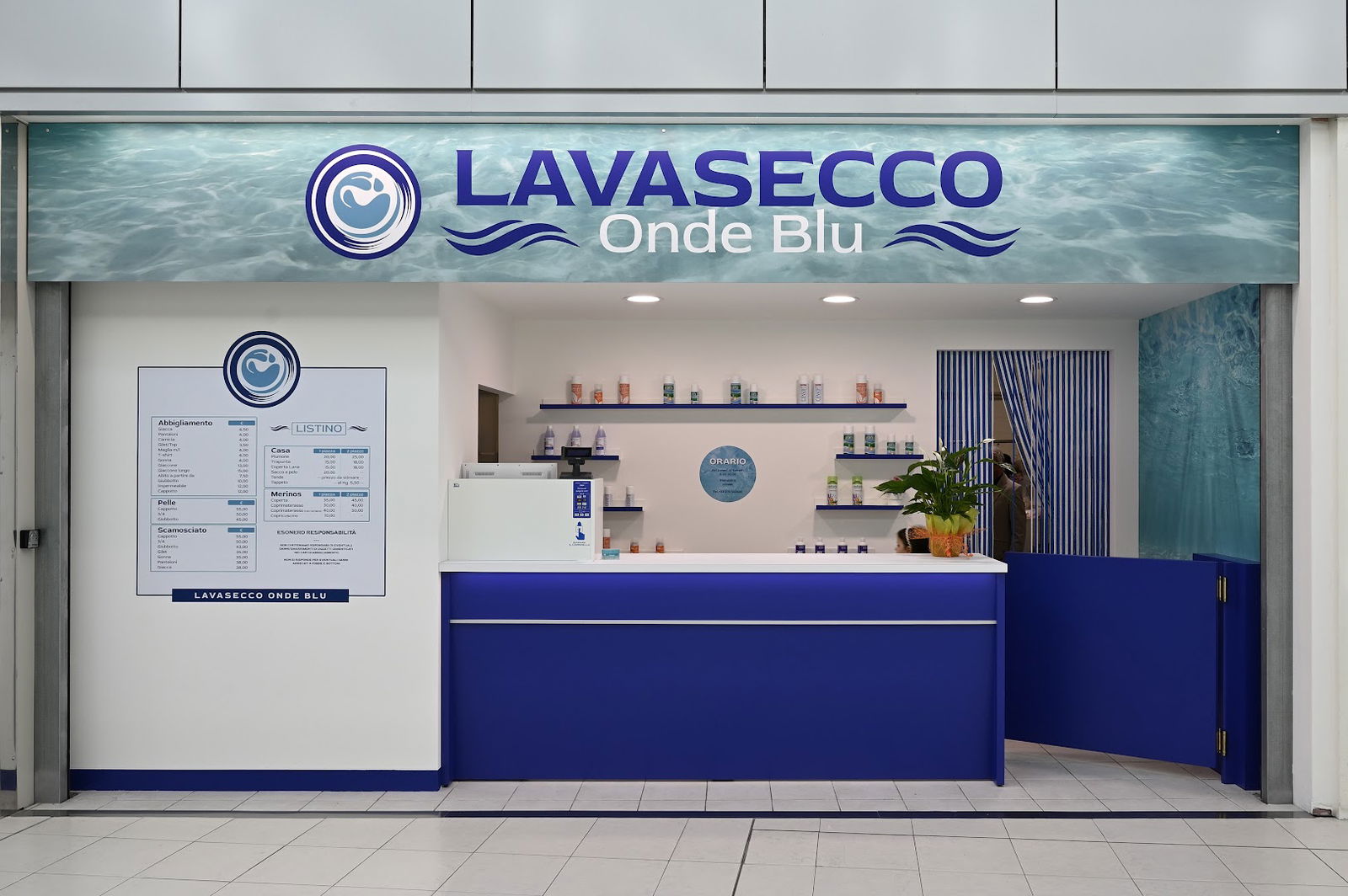 Lavasecco Onde Blu di Koci Olsa