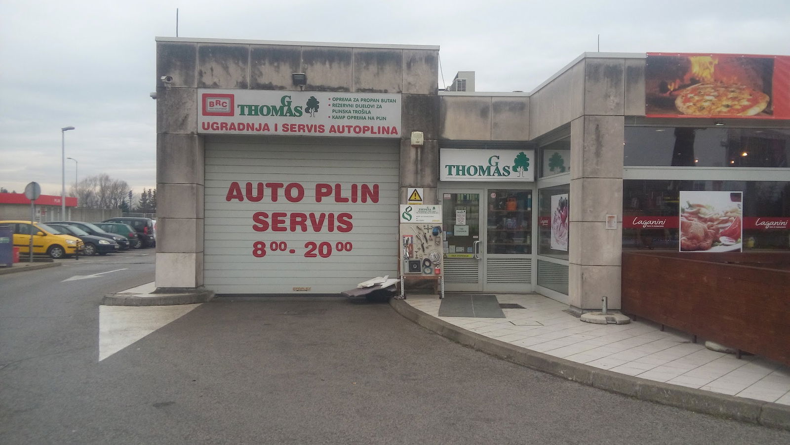 Thomgas - autoplin, Slavonska avenija, Zagreb