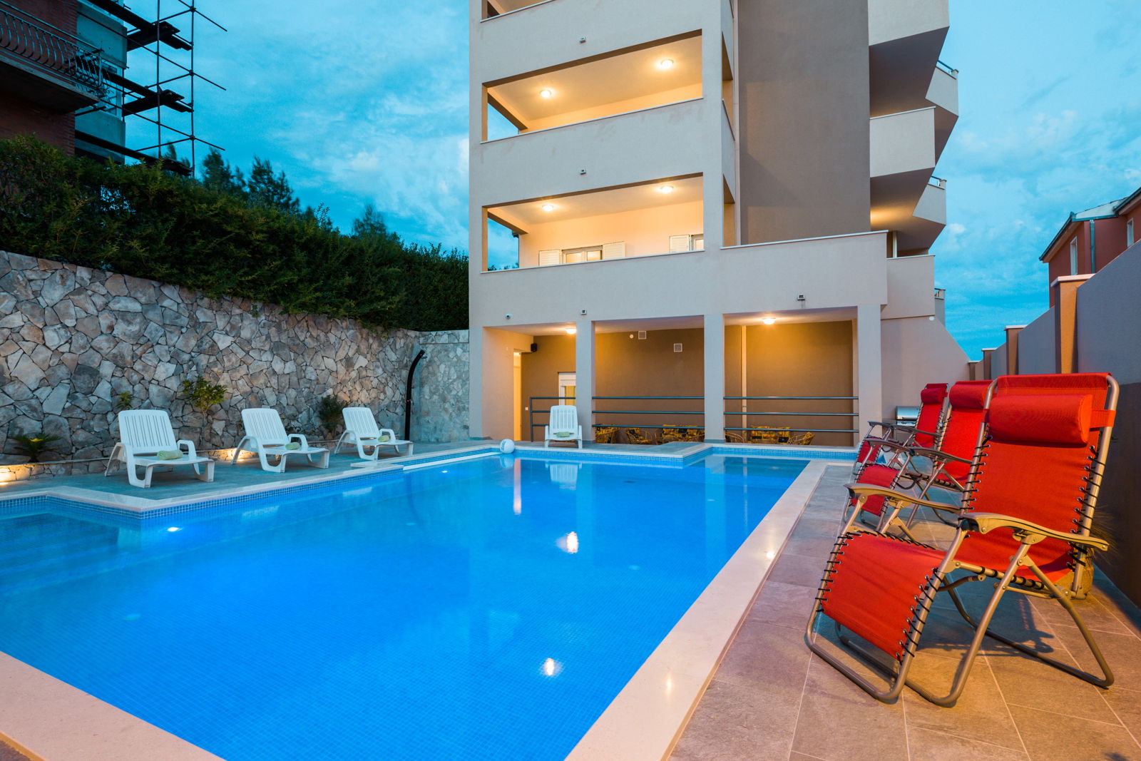 Apartments Santos with Pool