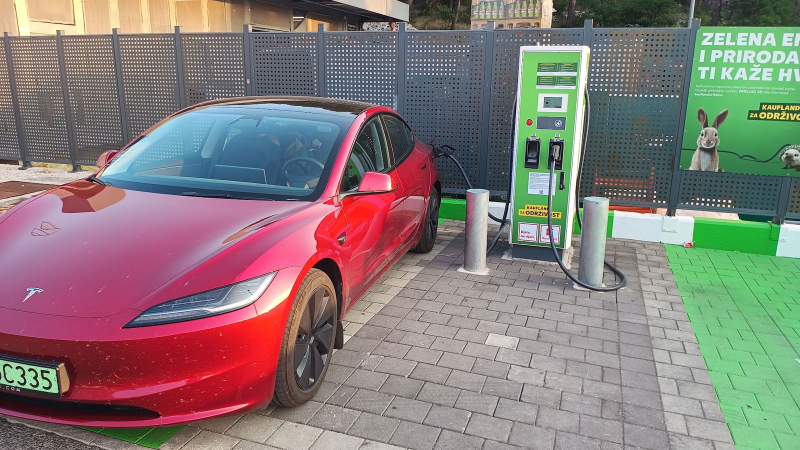 Kaufland Charging Station