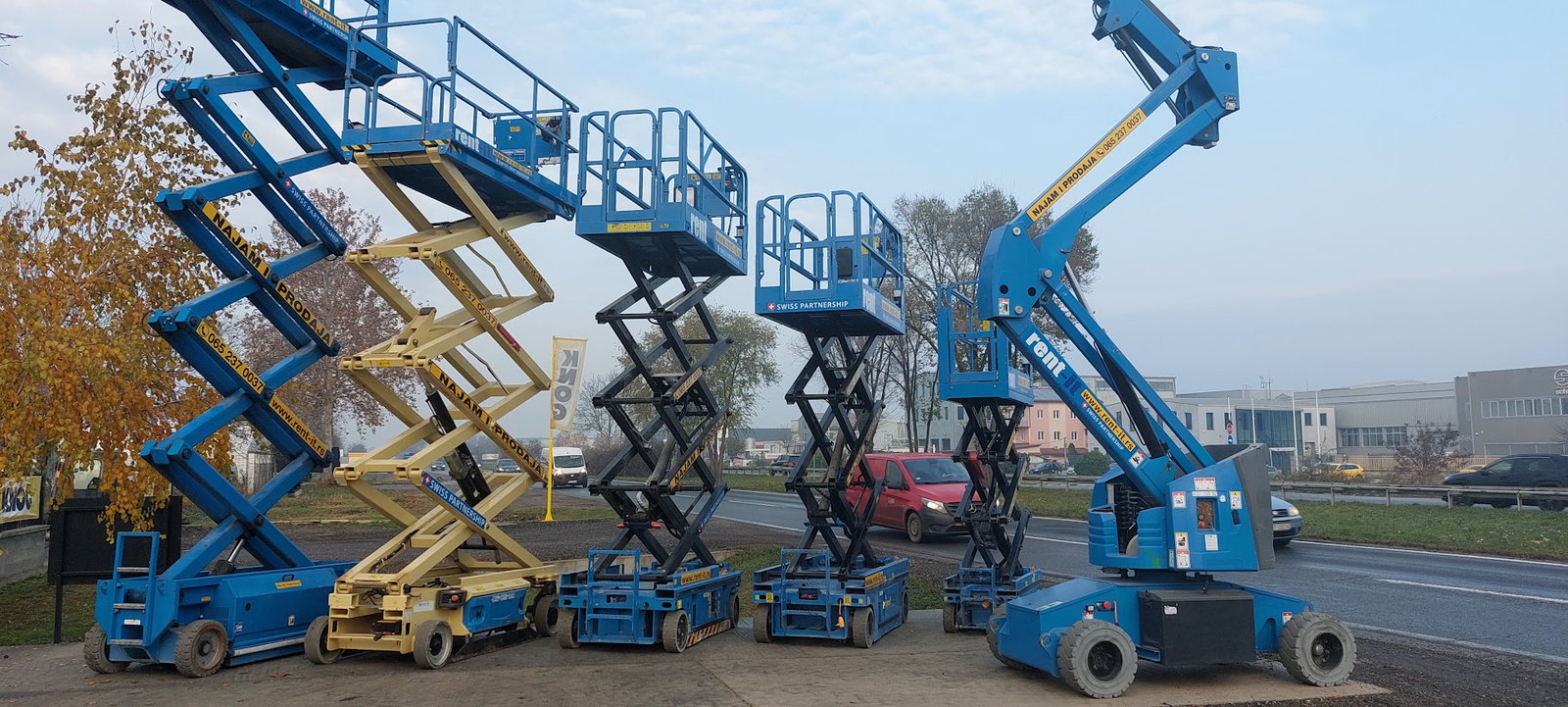 Rent-it mašine za rad na visini