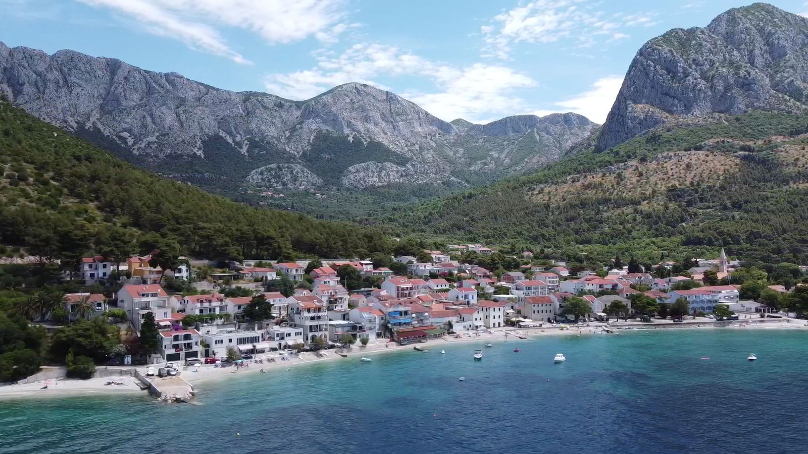 Photo point (sunset over sea)