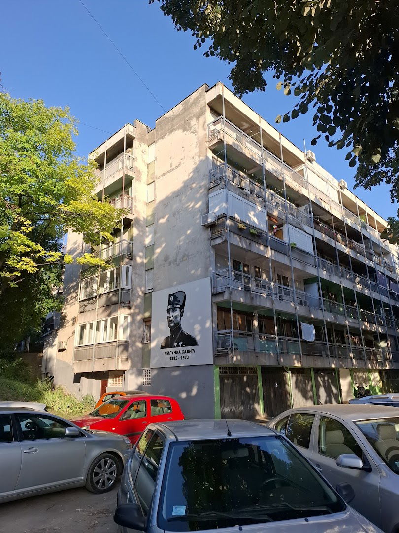 Mural of Milunka Savić