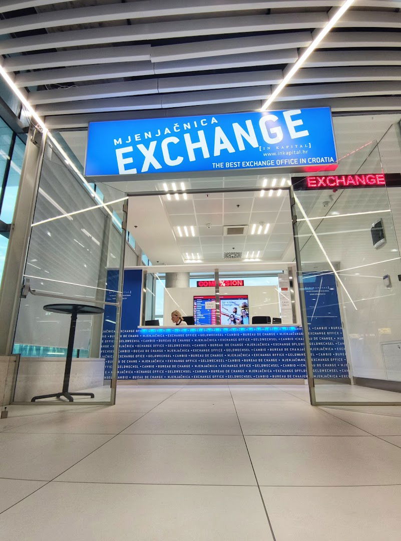 In Kapital Mjenjačnica Zračna luka Split