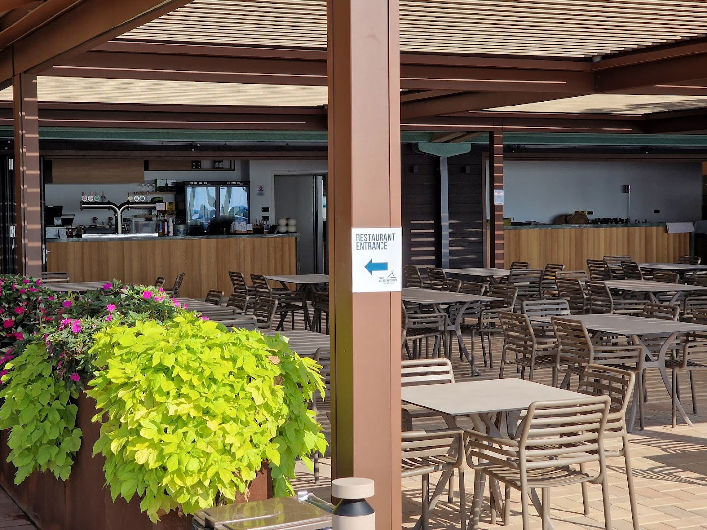 Beach-Bar und Restaurant