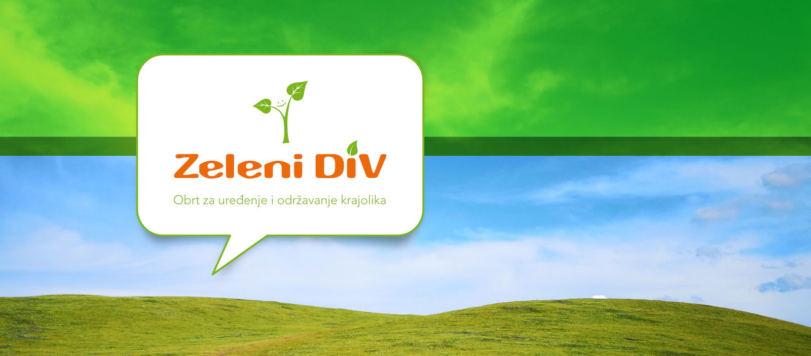 Zeleni DiV - obrt za uređenje okućnica i zelenih površina. Malčiranje/košnja trave, orezivanje živica, rušenje stabala itd.