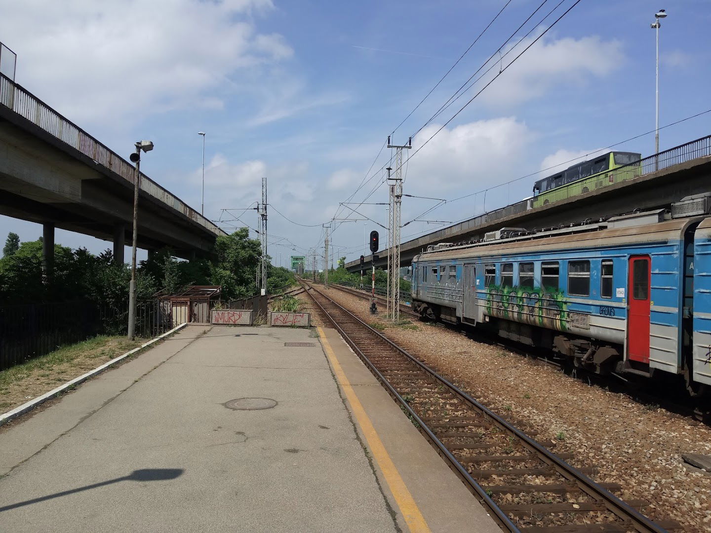 Železnička stanica Pančevački most