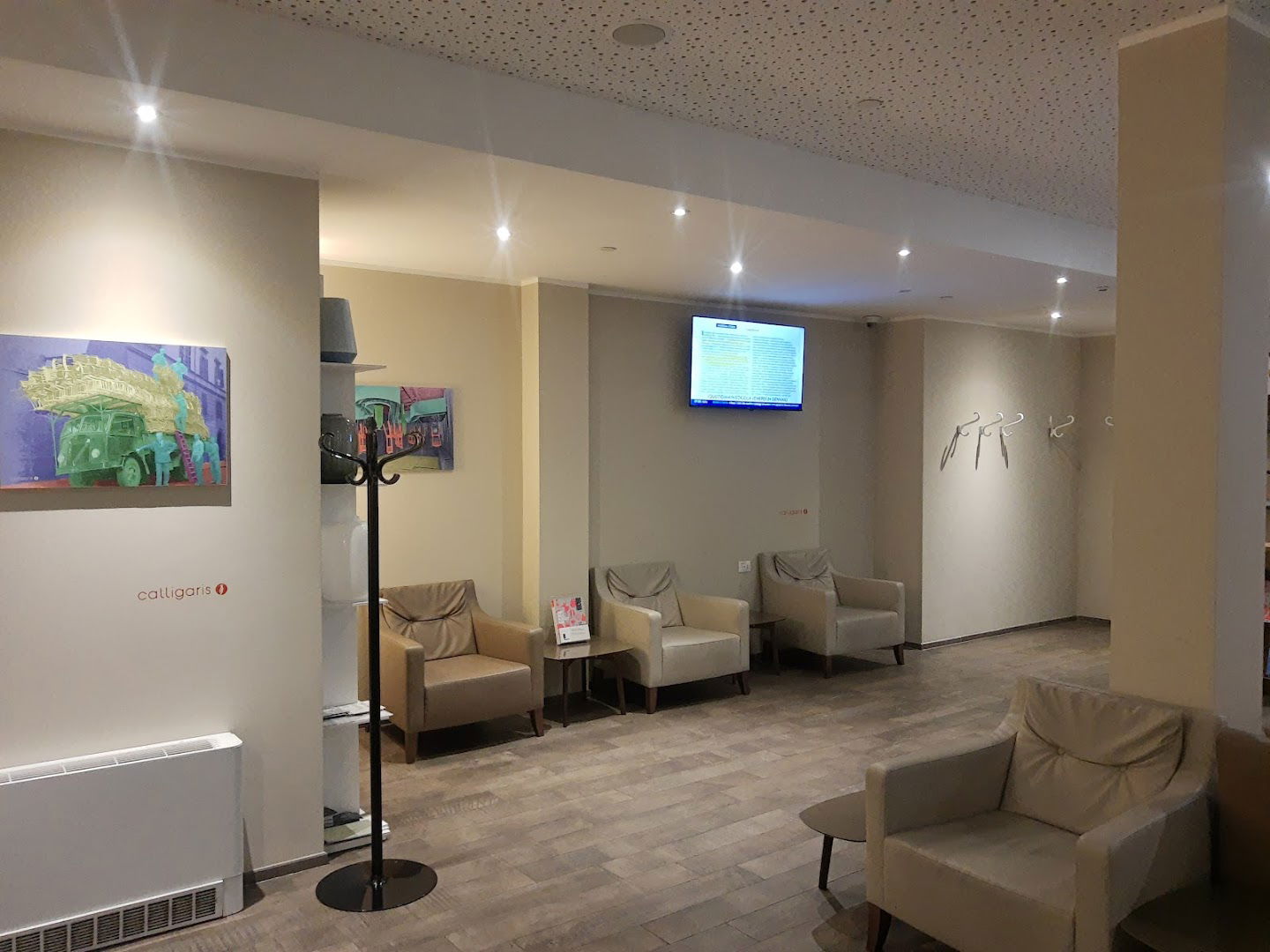 Airport lounge - Sala Calligaris- moka cafe