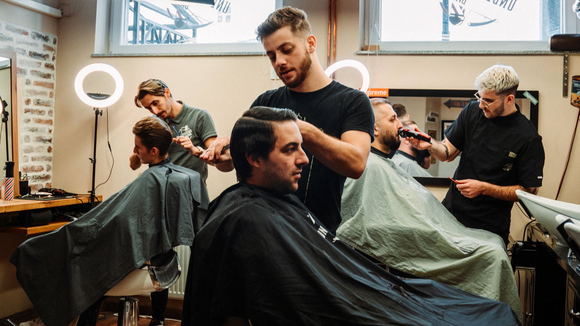 Underground Barber, brivnica, Blaž Vodopivec s.p.