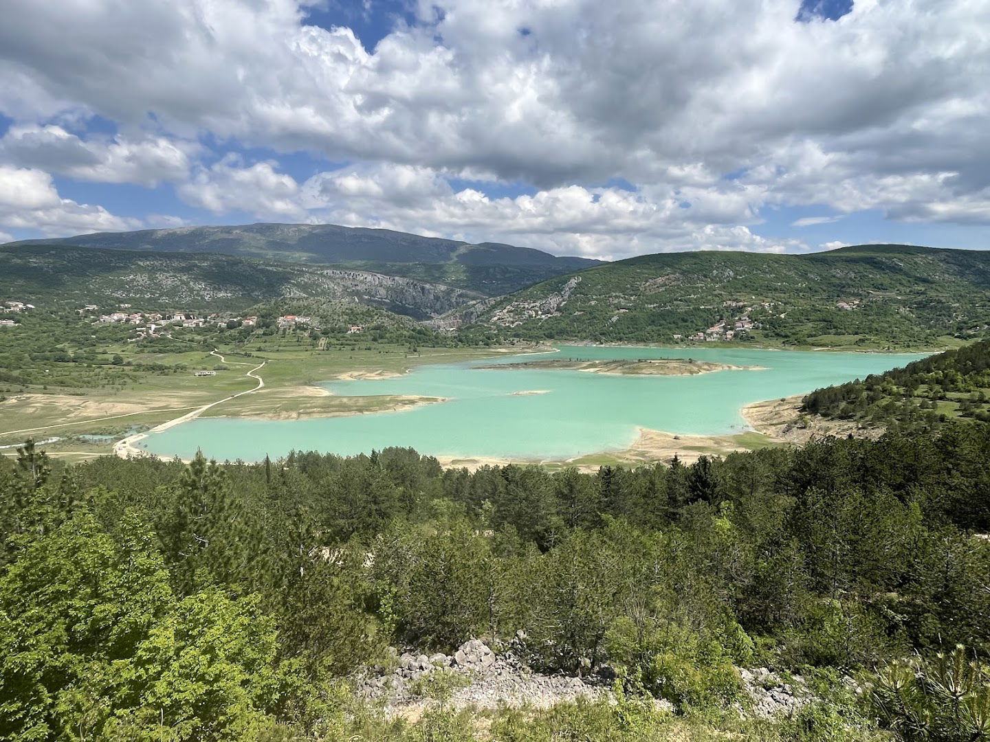 Pogled na Zeleno Jezero