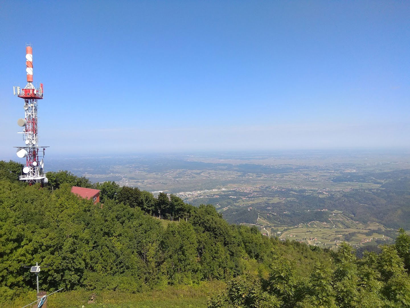 Vidikovac 2 na vrhu Ivanščica