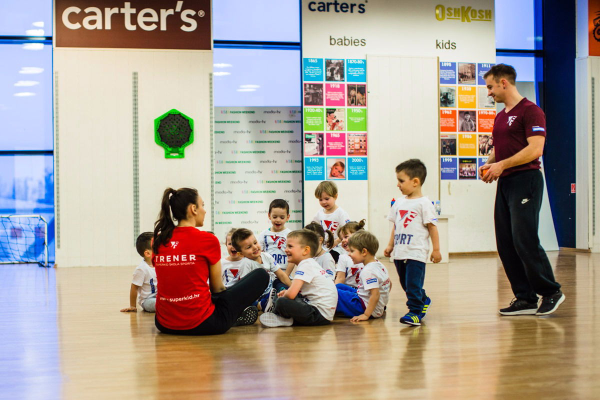 SuperKid škola sporta Supernova Garden Mall