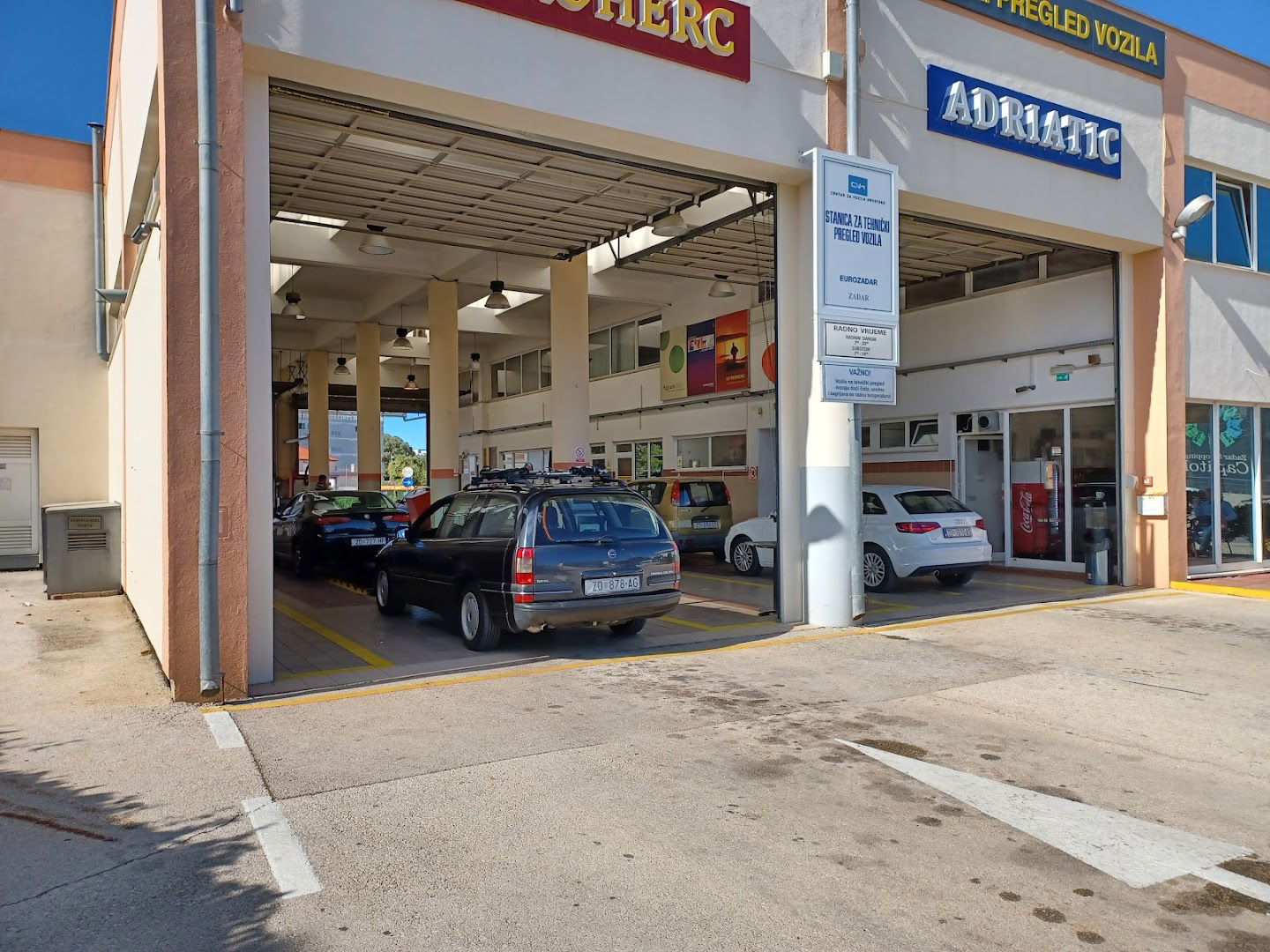 Car inspection station Eurozadar