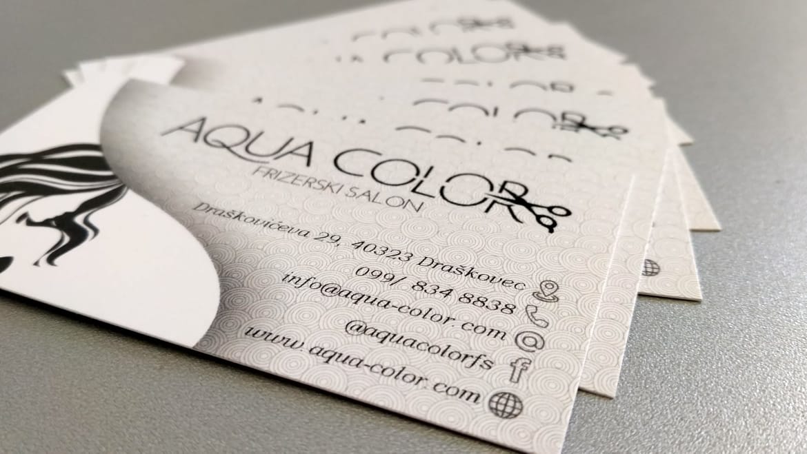 Aqua color, frizerski salon