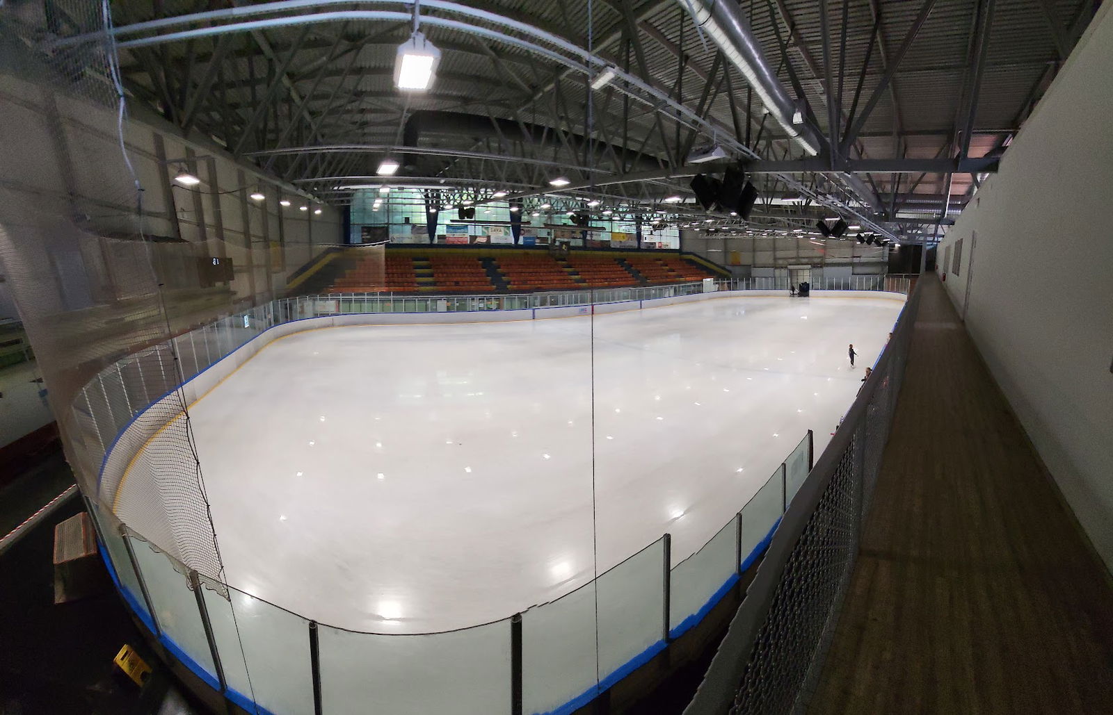 The ice rink in City Park