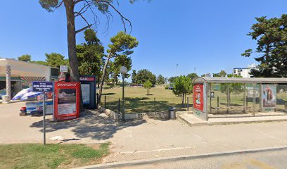 Bus stop Borik hoteli (Puntamika) lines 5A, 8A