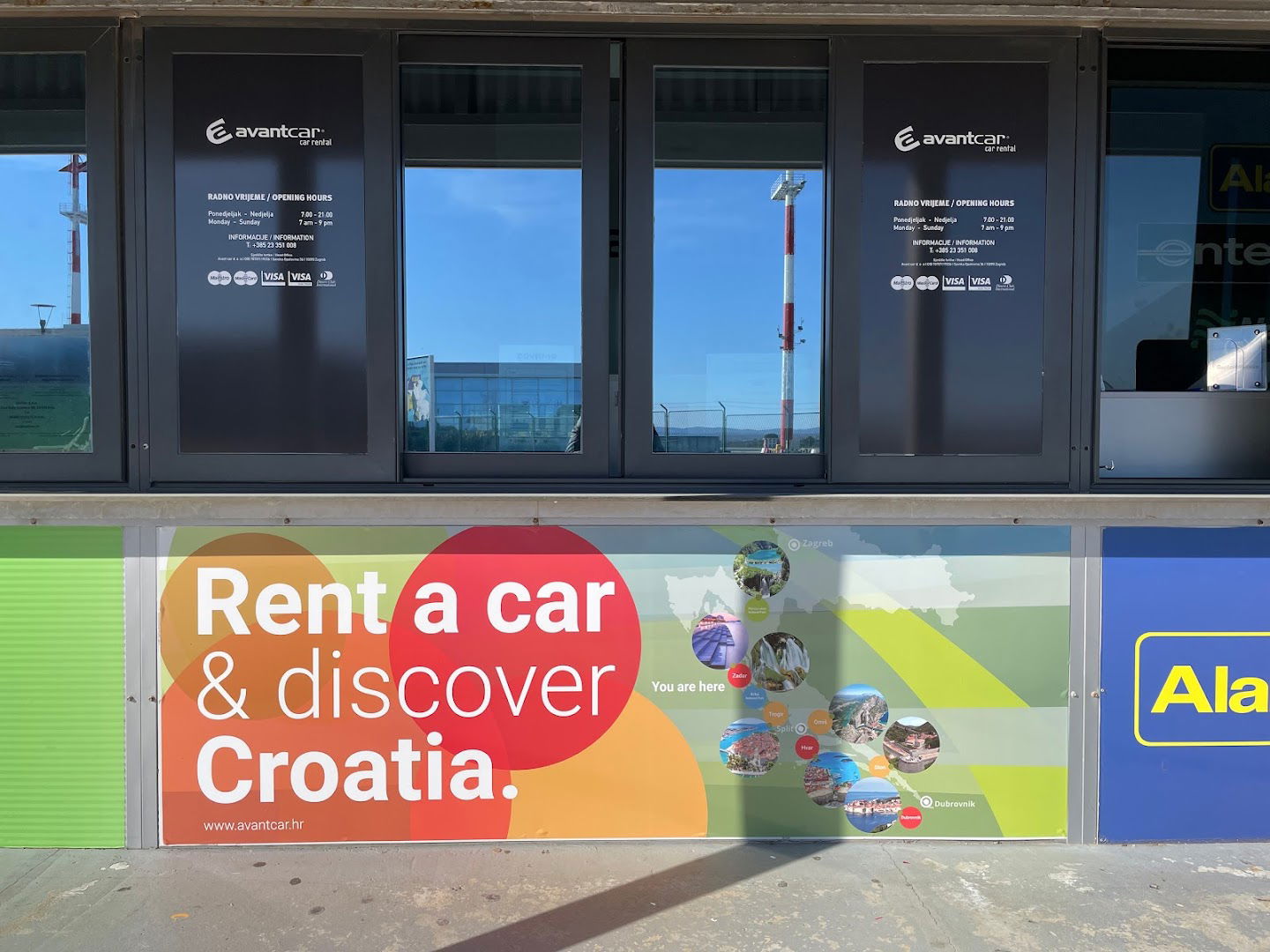 Avant car - Car Rental Zadar Airport