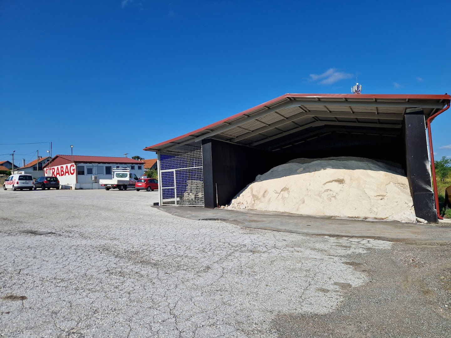 STRABAG PZP BEOGRAD Putna baza Rušanj