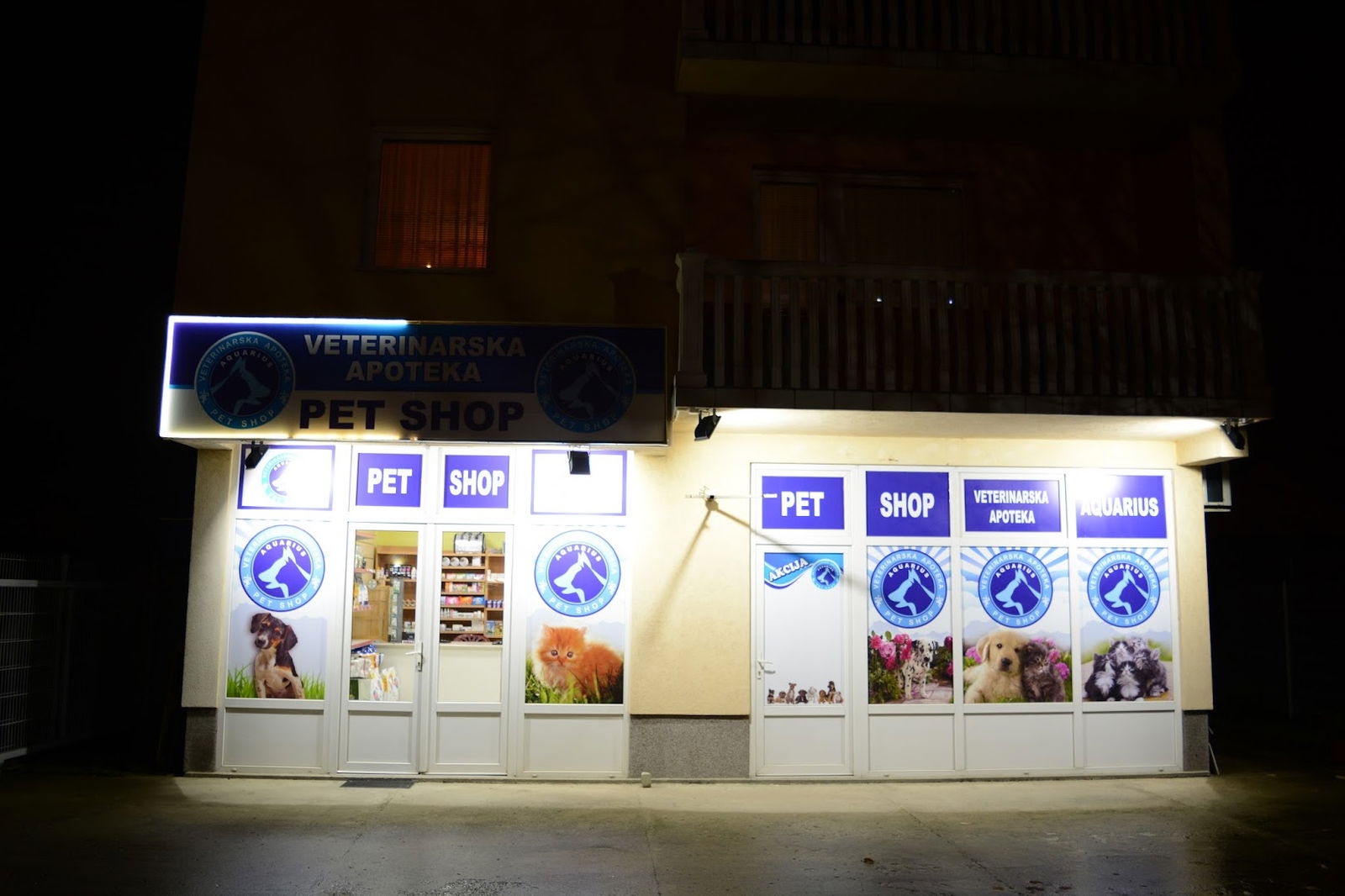 Ledine - Veterinarska apoteka i pet shop Aquarius