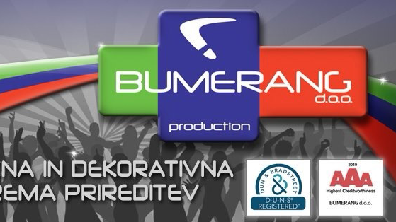 Bumerang, ozvočevanje in organizacija prireditev, d.o.o.