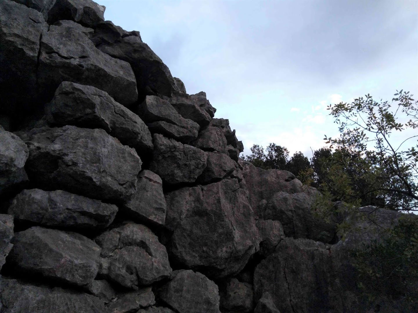Prehistoric Illyrian cyclopean walls