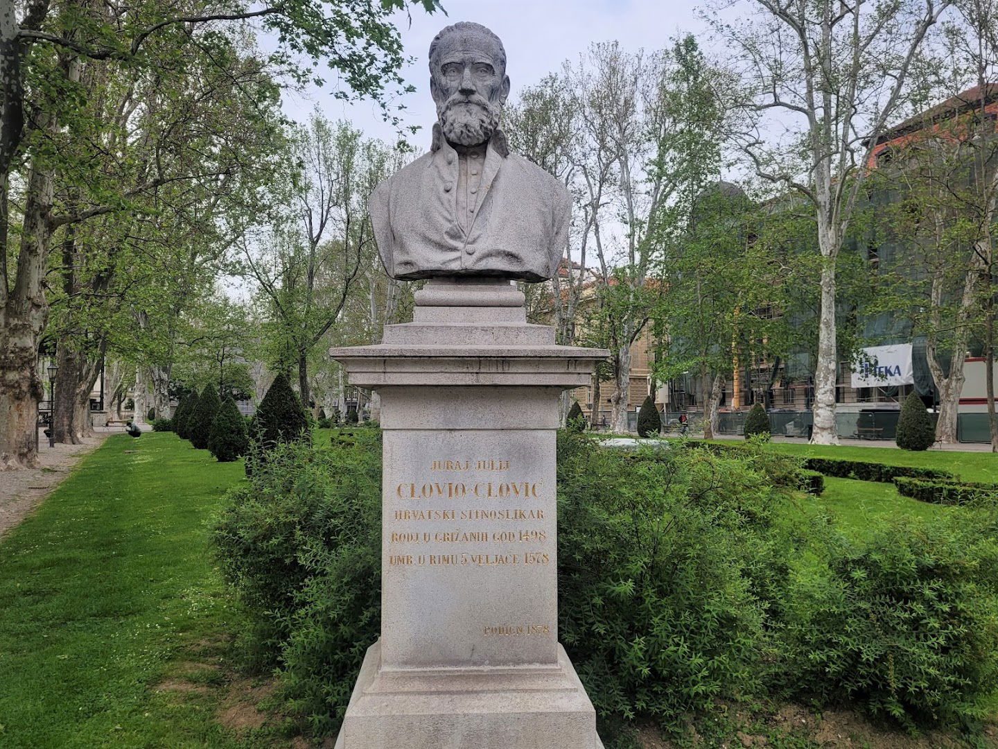 Bust of Giulio Clovio (Julije Klović)