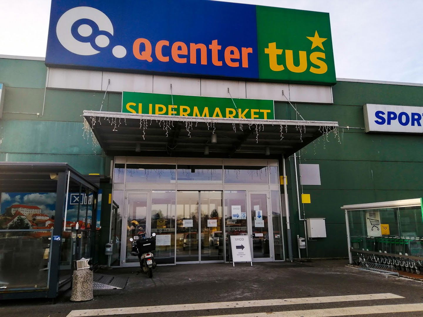 Tuš supermarket Ptuj Puhova