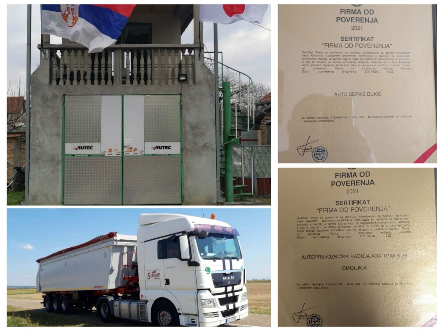 Auto Servis Djukic/ADA Trans 26 Autoprevoz