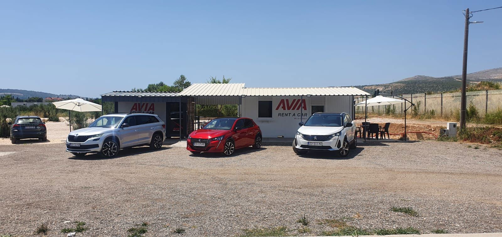 Avia rent a car Split airport