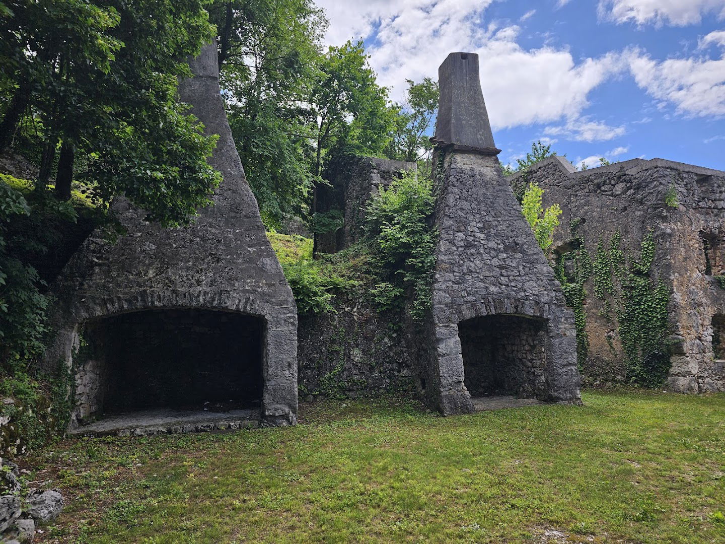 Fužine (ironworks) near Hubelj river