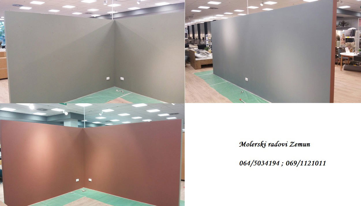 Molerski radovi Zemun