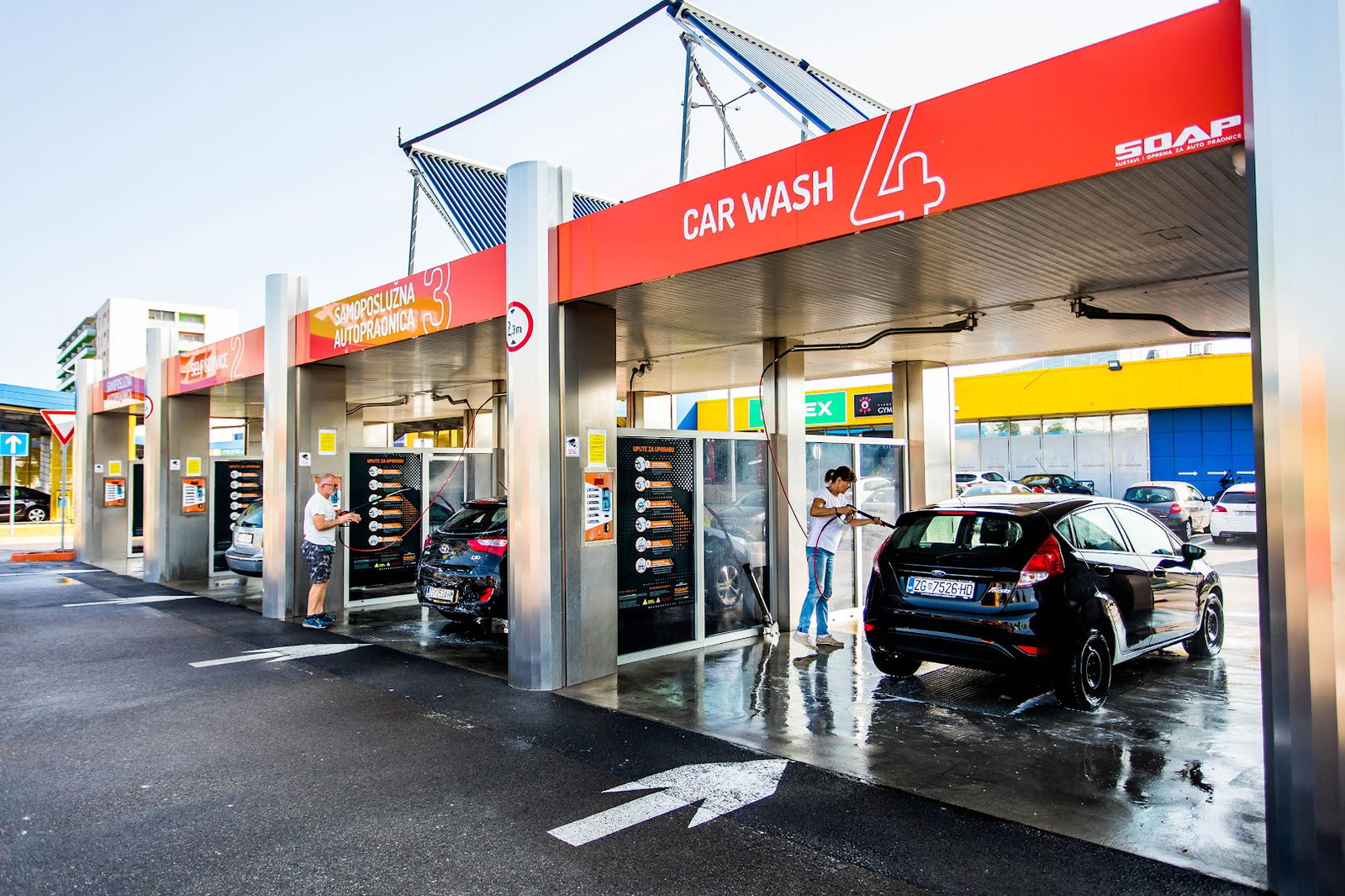 Self-service car wash Soap