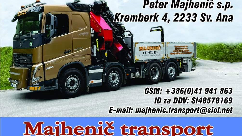 Majhenič transport Peter Majhenič s.p.