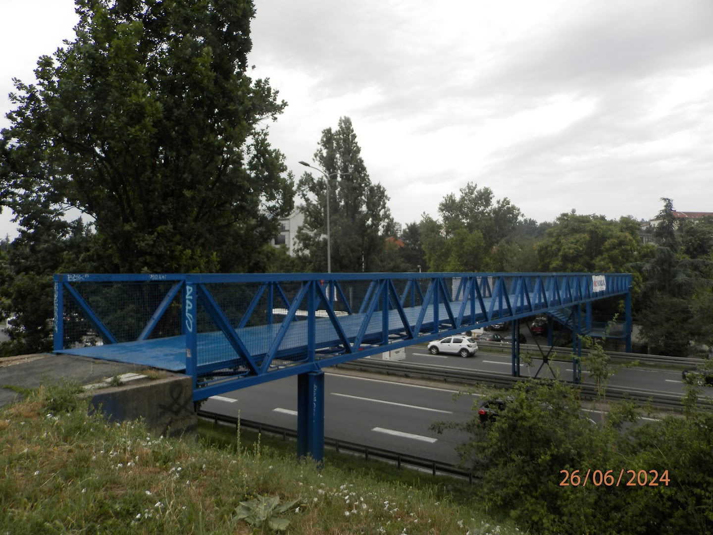 Пешачка пасарела "Облаковска"