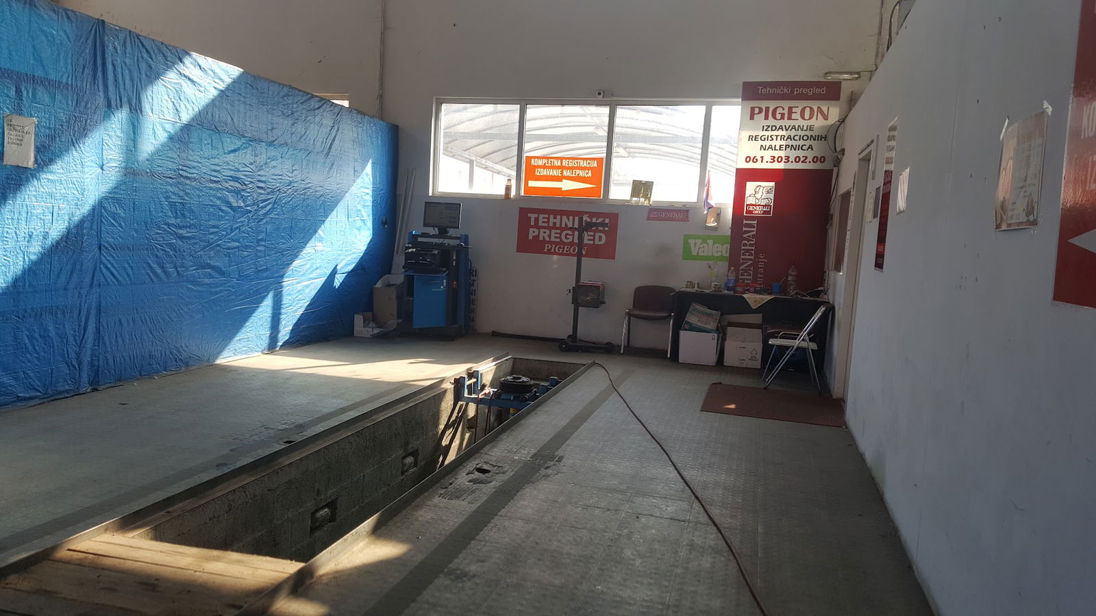 Registracija vozila "Pigeon"