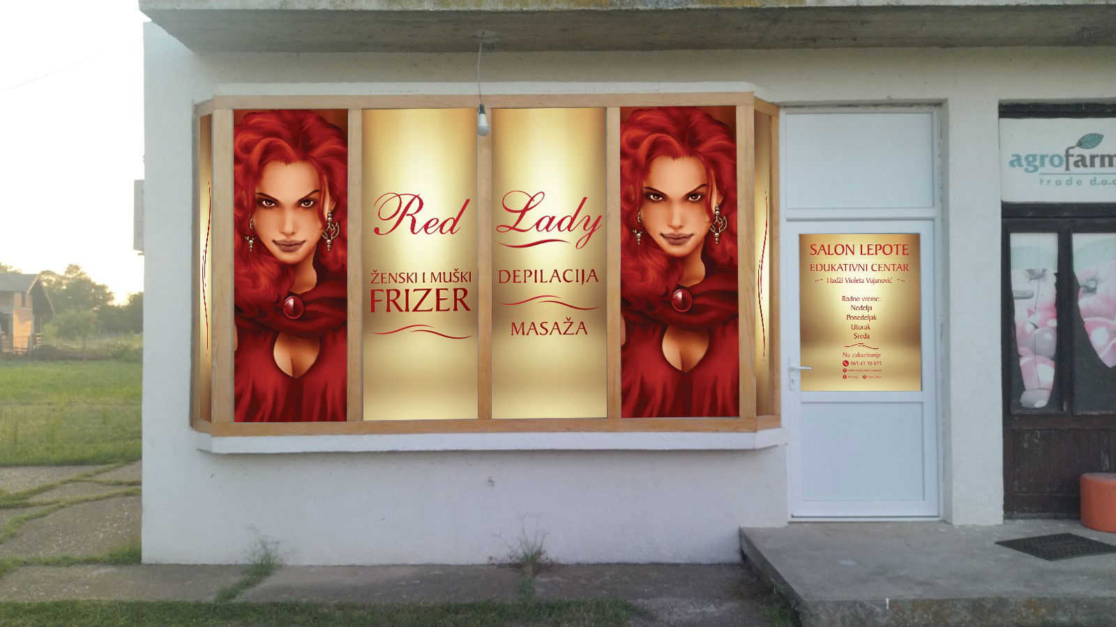 Red Lady beauty salon