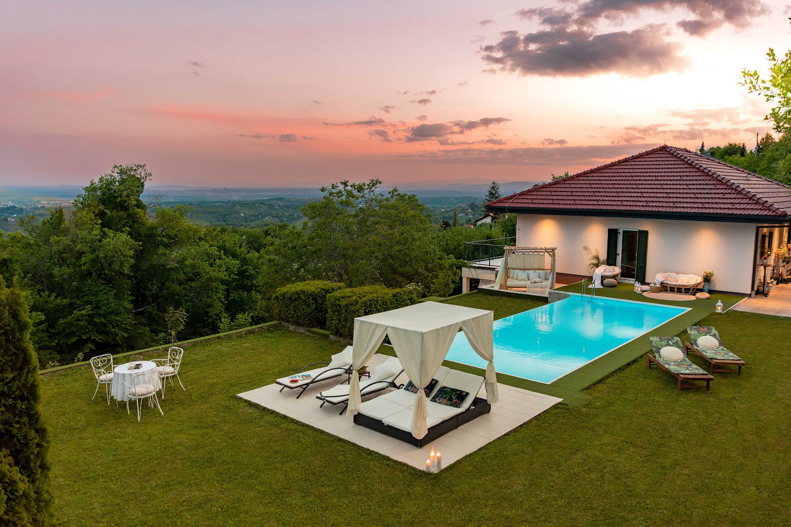 Villa Plešivica view