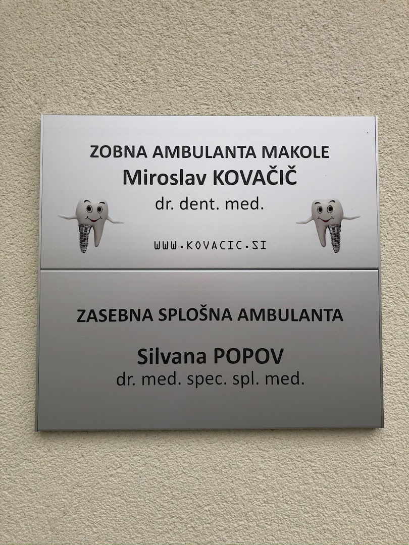 Zobna ambulanta Makole, Miroslav Kovačič, dr. dent. med.