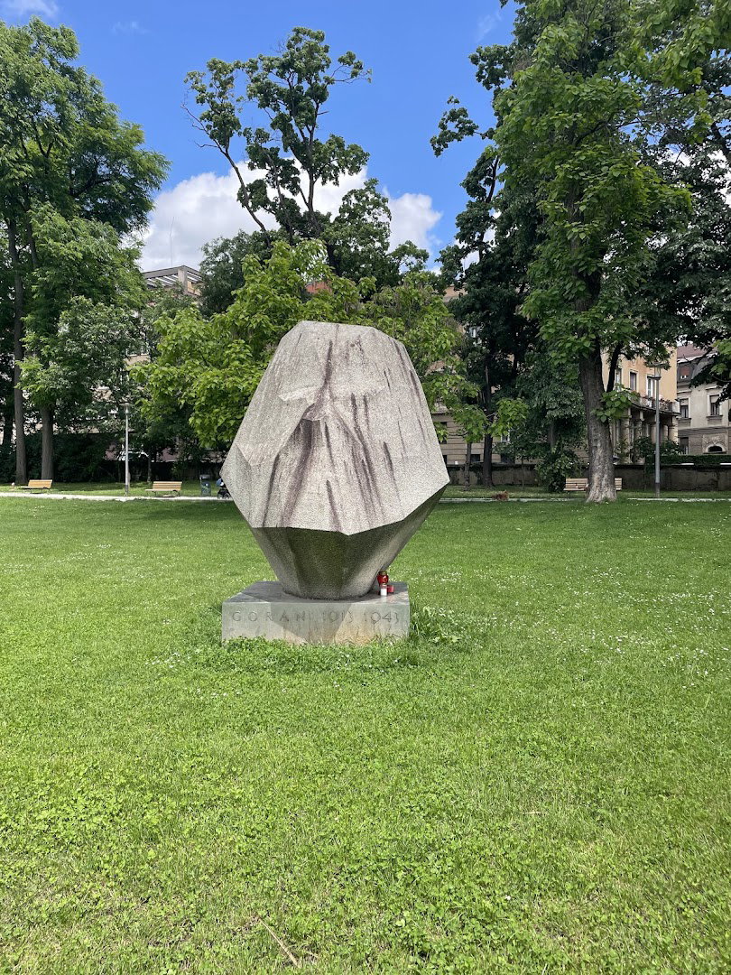 Monument to Ivan Goran Kovačić by Vojin Bakić