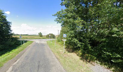 Drávagárdony, bejárati út