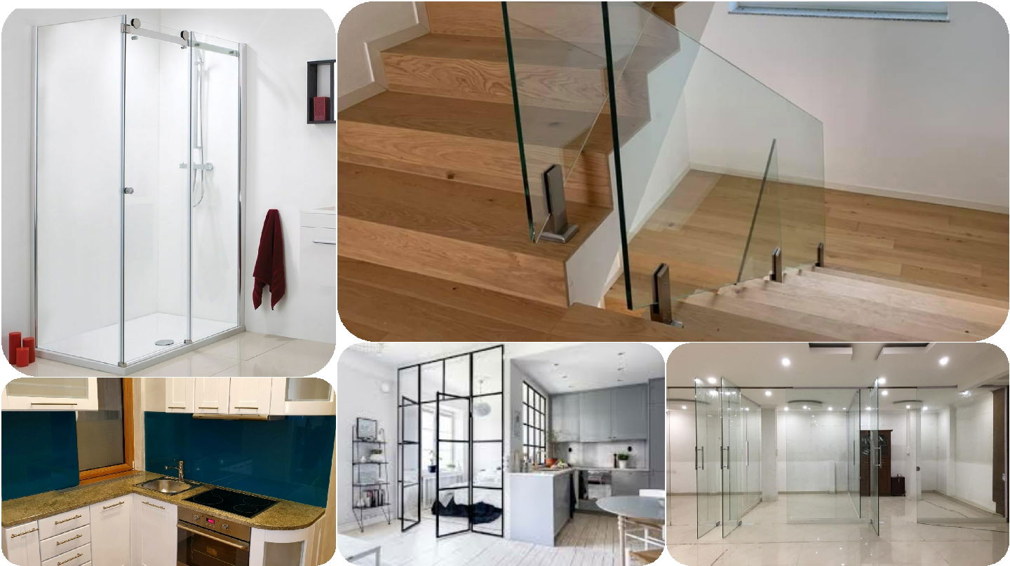 MS glass - tus kabine po meri , staklene ograde , termopani, pregrade, zidovi