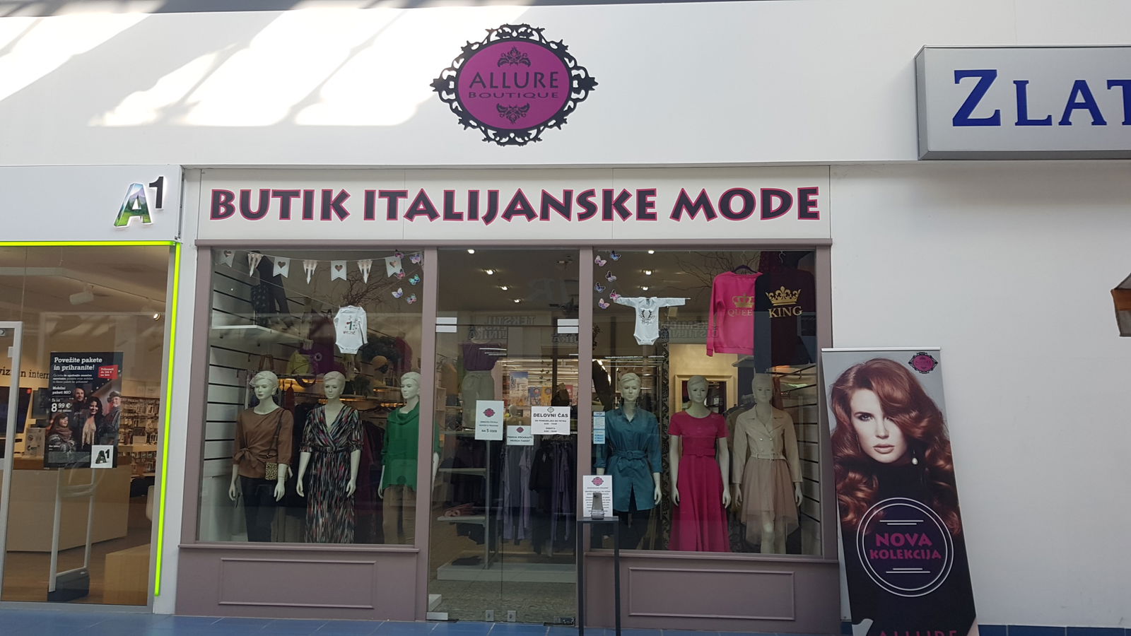 Butik Allure Maribor - obiščite nas v Račah