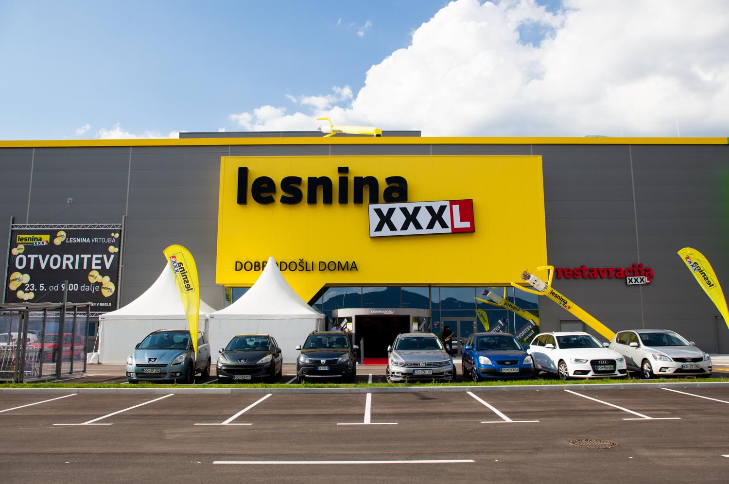 Lesnina XXXL, Vrtojba, trgovina s pohištvom