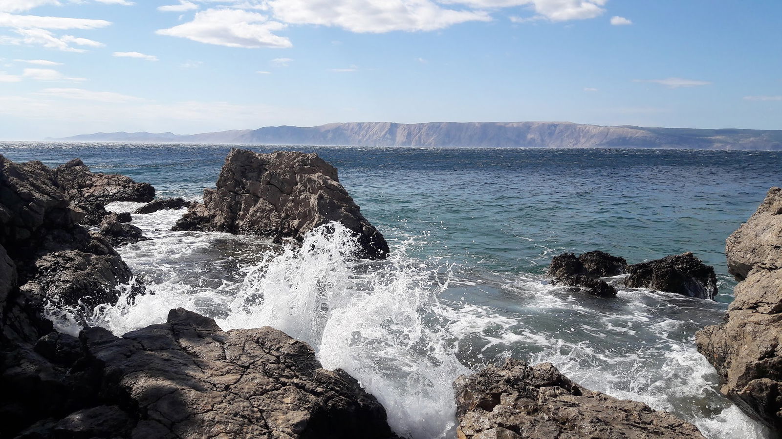 Beach Steinküste Klenovica