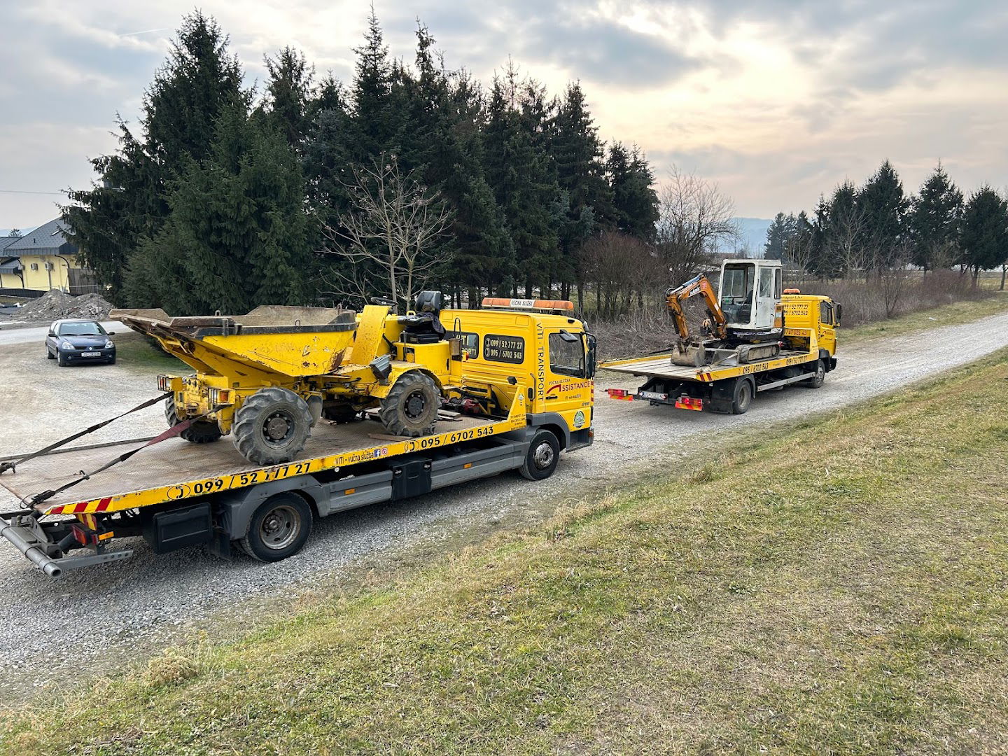 Vučna služba Viti-transport, najam teretnih kombija