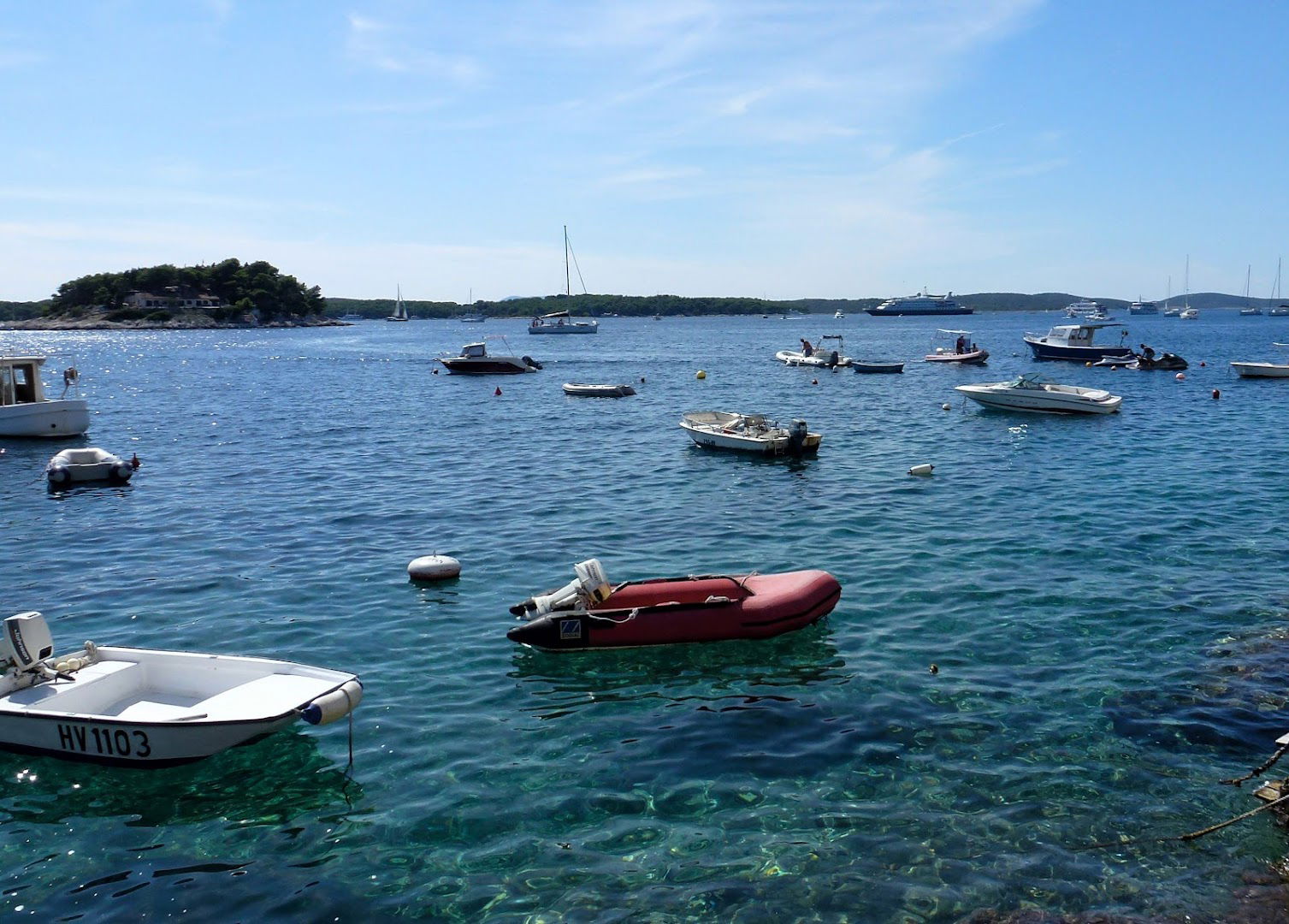 Hvar sailing BaRe Dobri otok