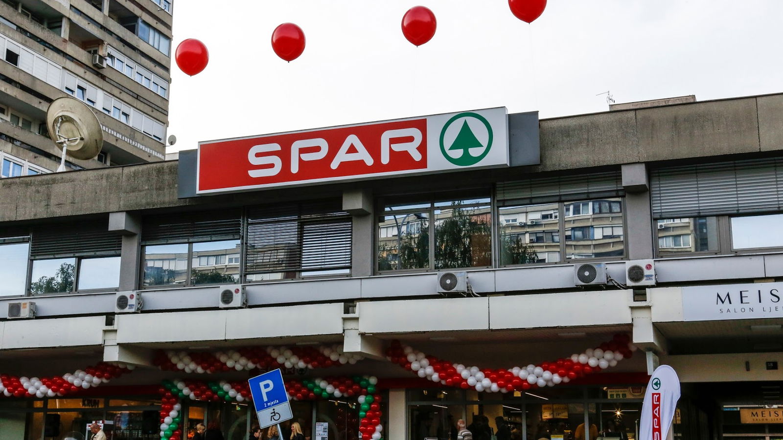SPAR supermarket Zagreb Gruška
