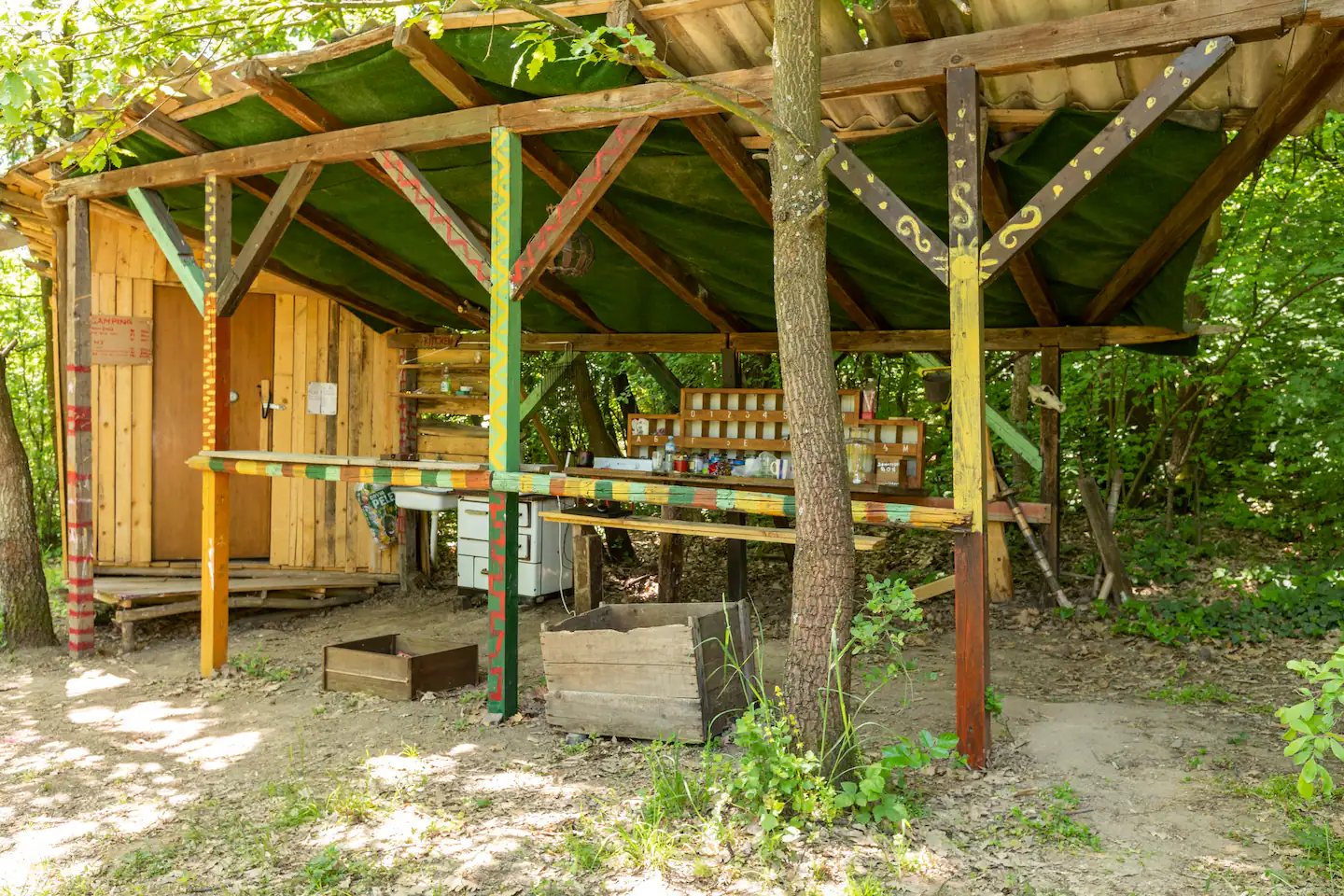 Different Belgrade camping