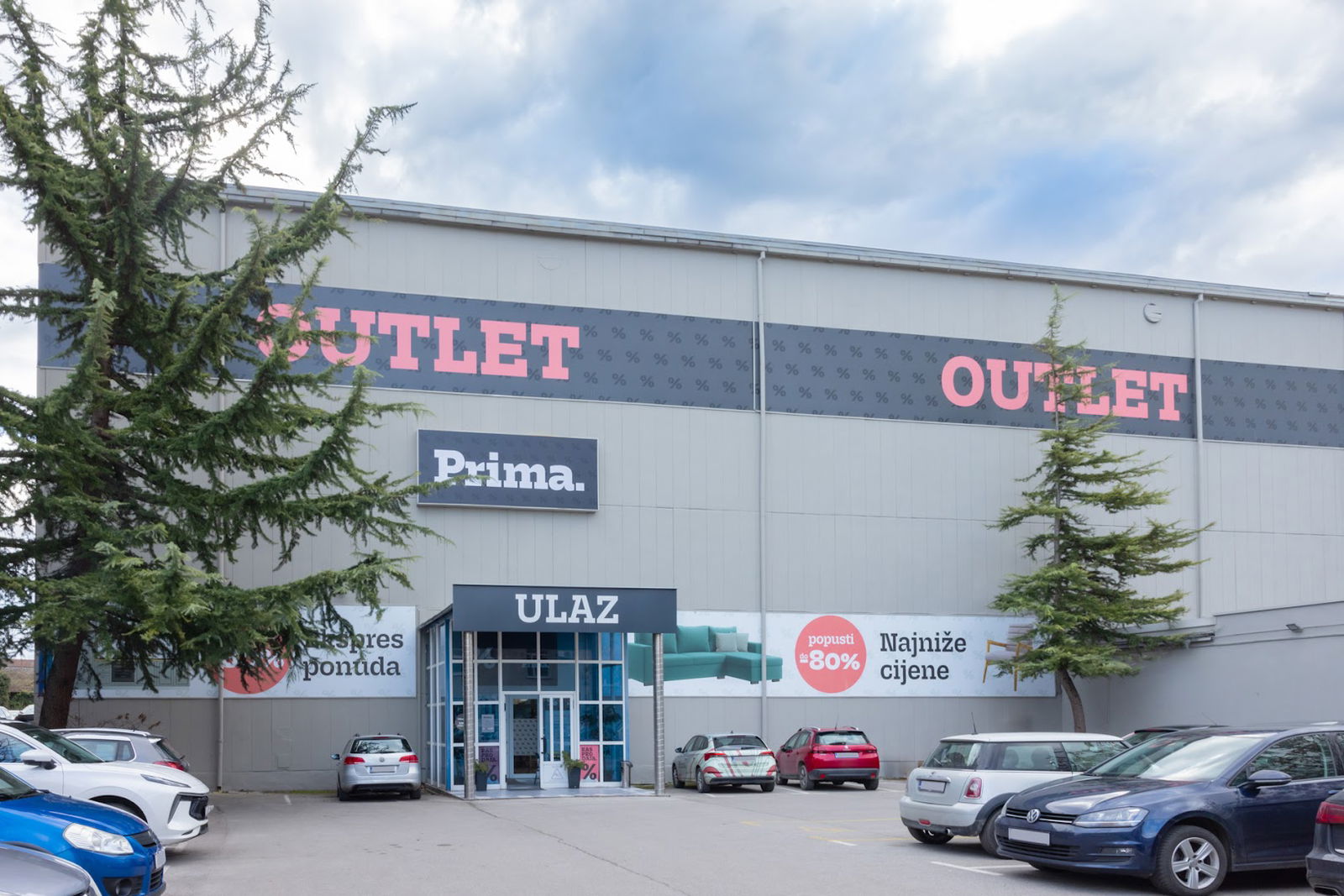 OUTLET Prima namještaj Zagreb, Kajzerica