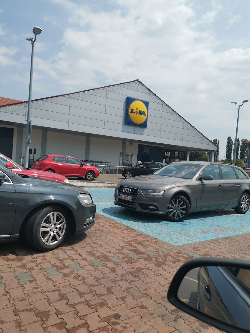 Parkiralište Lidl Dubovac